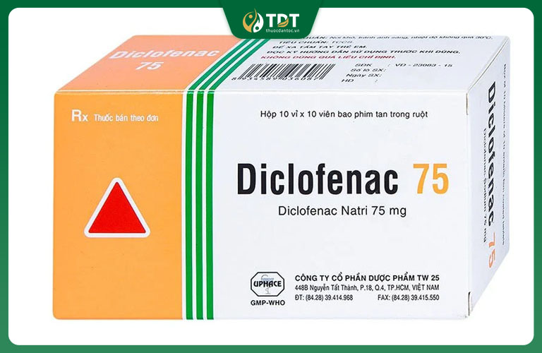 Thuốc giảm đau bụng kinh Diclofenac