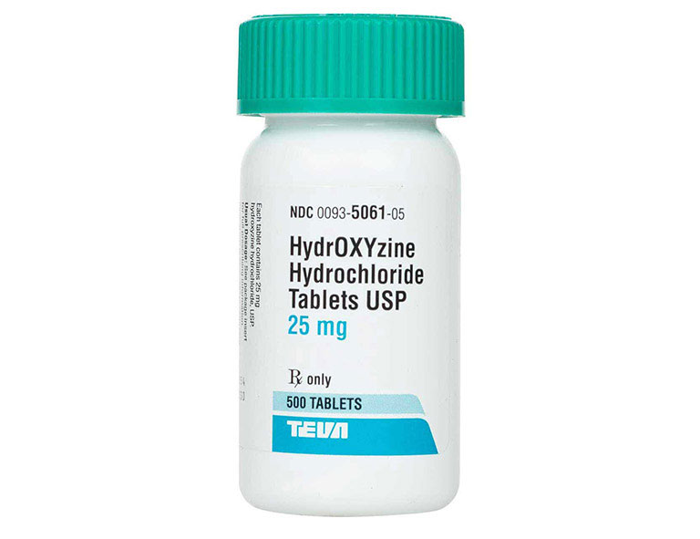 Hydroxyzine là một trong những loại thuốc điều trị mề đay thông dụng