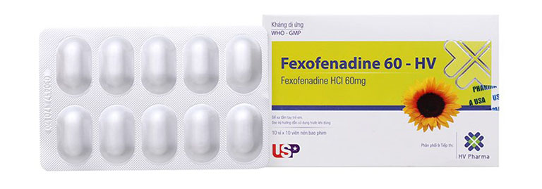 thuốc trị ngứa da Fexofenadine 