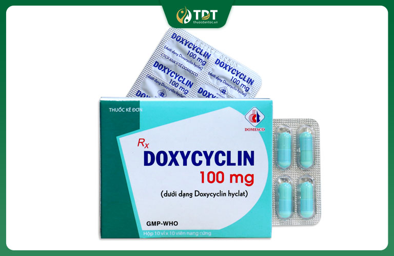 Thuốc trị huyết trắng Doxycyclin 