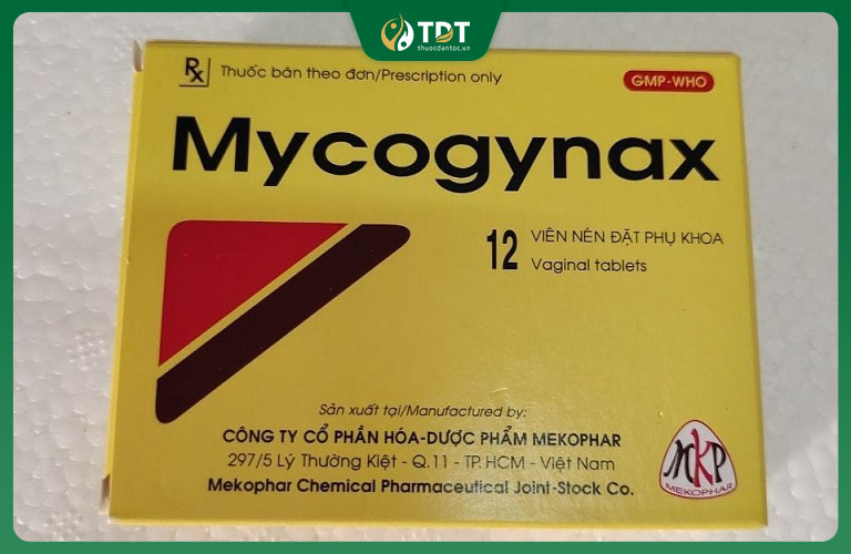 Thuốc đặt trị huyết trắng Mycogynax