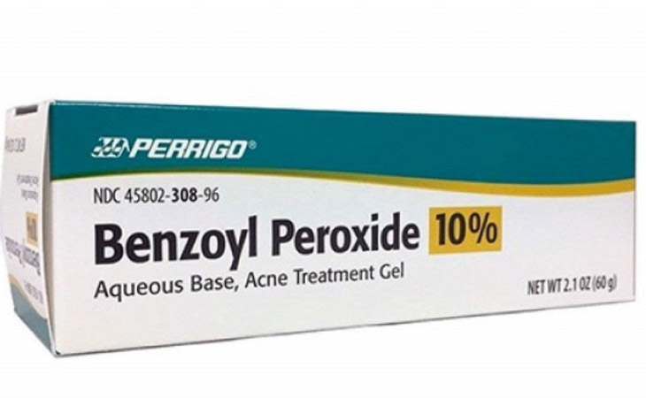 Thuốc trị bọc benzoyl peroxide được đánh giá cao