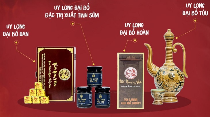Trọn bộ bài thuốc Uy Long Đại Bổ chữa yếu sinh lý