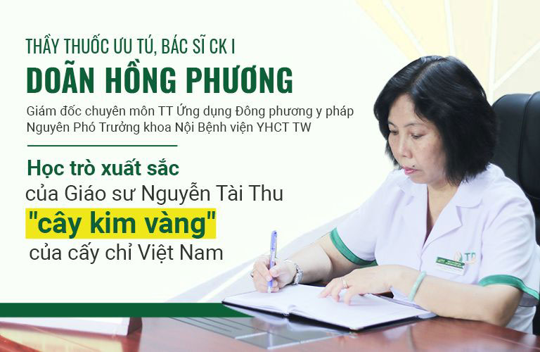 Bác sĩ Doãn Hồng Phương học trò xuất sắc của Giáo sư Nguyễn Tài Thu