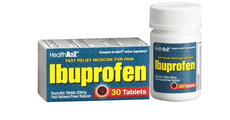 Ibuprofen có tác dụng giảm đau, kháng viêm, hạ sốt
