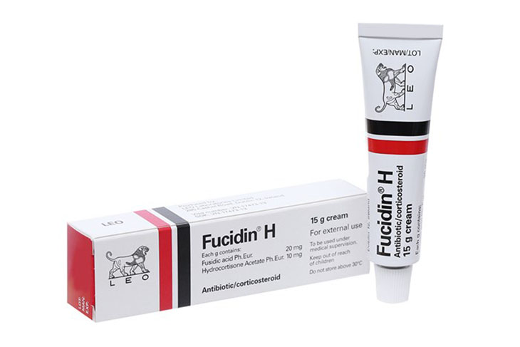 Fucidin là thuốc bôi trị viêm da tiết bã được dùng nhiều hiện nay
