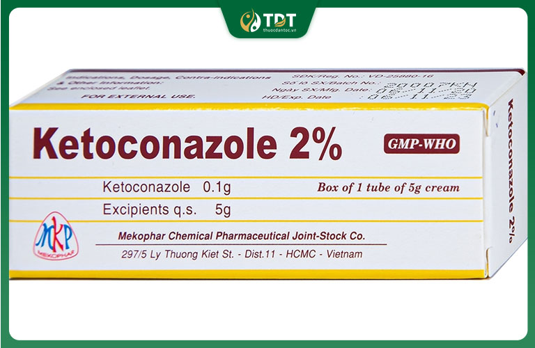 Ketoconazole là thuốc bôi trị nấm candida vùng kín được nhiều bác sĩ khuyên dùng