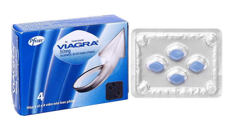 Thuốc uống cương dương Viagra 50mg