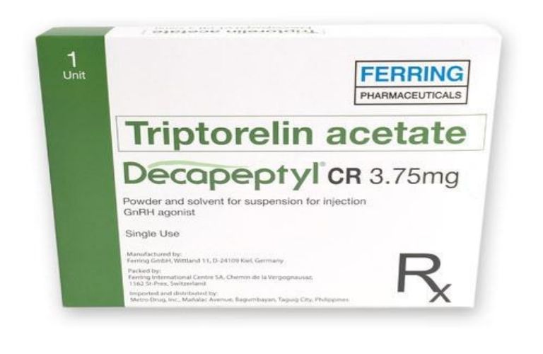 Triptorelin điều trị lạc nội mạc tử cung