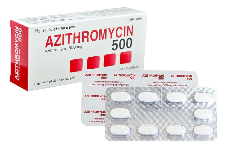 Thuốc Azithromycin là kháng sinh mạnh có thể tiêu diệt các vi khuẩn gây viêm nhiễm phụ khoa