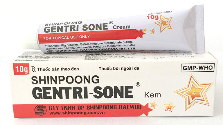 Thuốc Gentrisone giúp cải thiện tình trạng viêm nhiễm ẩn sâu bên trong lớp da, lớp niêm mạch gây nên những cơn ngứa ngáy khó chịu