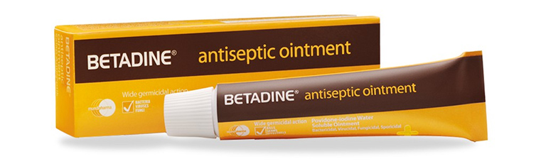 Thuốc mỡ bôi ngoài da Betadine Ointment chuyên điều trị viêm lỗ chân lông ở vùng kín