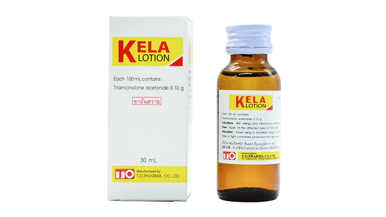 Thuốc trị viêm nang lông KELA Lotion là một sản phẩm được nghiên cứu và sản xuất tại Thái Lan