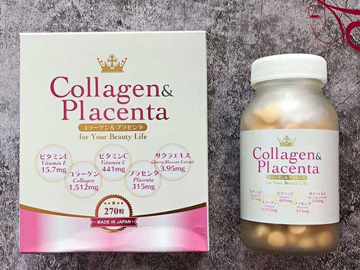 Viên uống đẹp da của Nhật Viên uống đẹp da của Nhật Collagen Placenta