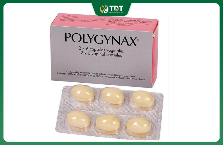 Thuốc đặt âm đạo trị nấm Polygynax