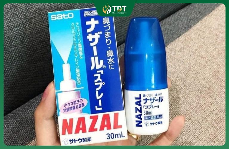 Sản phẩm xịt mũi Nazal có xuất xứ từ Nhật Bản