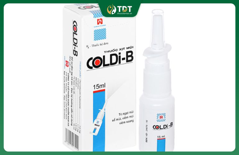 Coldi – B là một loại thuốc xịt viêm xoang, viêm mũi dị ứng hiệu quả