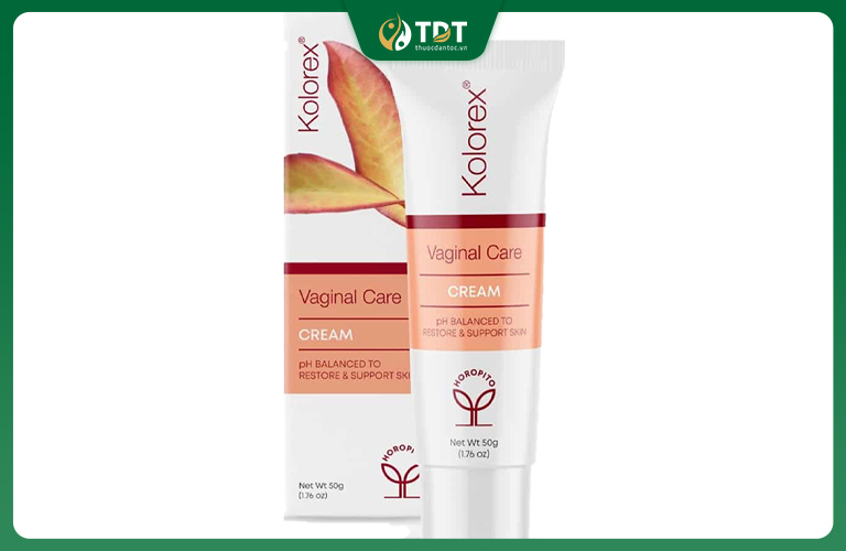 Kem bôi trị nấm Candida cho bà bầu Kolorex Vaginal Cream