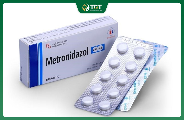 Thuốc trị huyết trắng vón cục Metronidazole